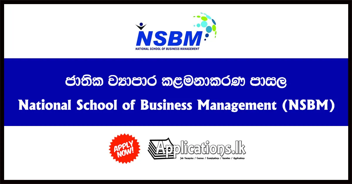 Professor, Senior Lecturer, Lecturer, Temporary Lecturer, Teaching Assistant/Demonstrator Vacancies – National School of Business Management
