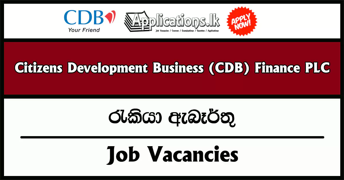 Investigating Officer – Citizens Development Business (CDB) Finance PLC Vacancies 2025